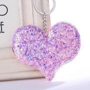 Shiny Heart Keychain-Sevenedge Perfect Gifts