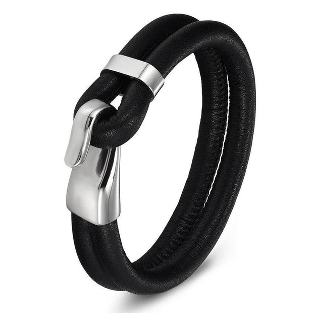 Single Strand Looping Leather Bracelet-Sevenedge Perfect Gifts