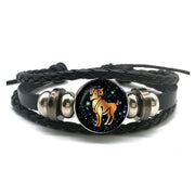 Zodiac Leather Bracelet-Sevenedge Perfect Gifts