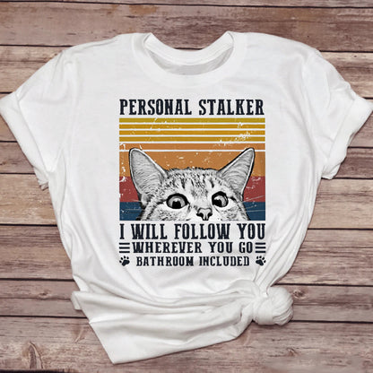 Pet-Drinking-Coffee Funny Cat Tops Tshirt-Sevenedge Perfect Gifts
