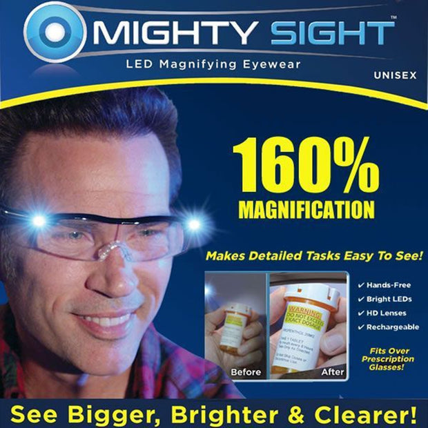 Zoom in HD Illuminated Glasses-Sevenedge Perfect Gifts
