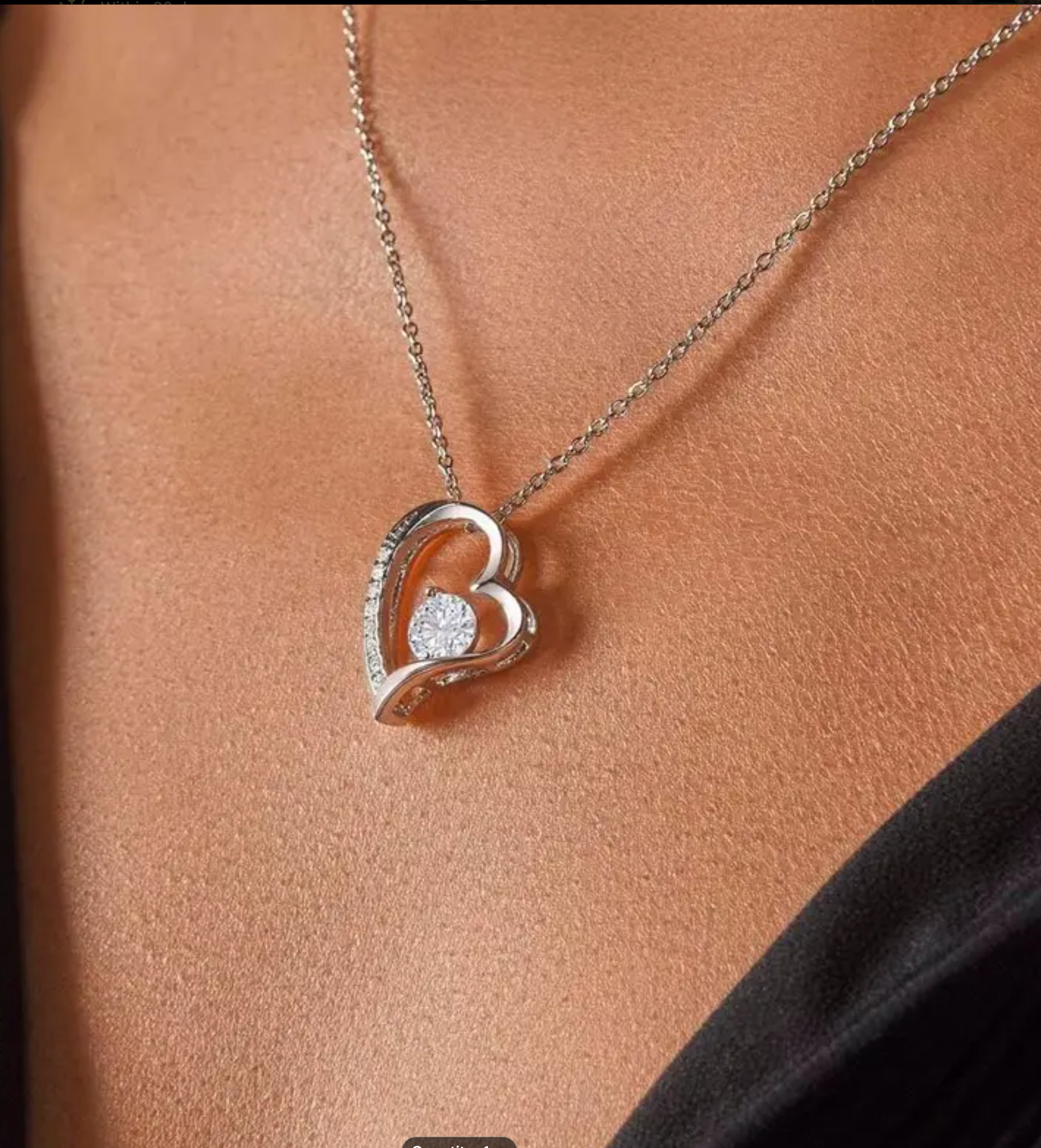 To My Girlfriend | If I Could Give You One Thing In Life Forever Love Necklace-Sevenedge Perfect Gifts