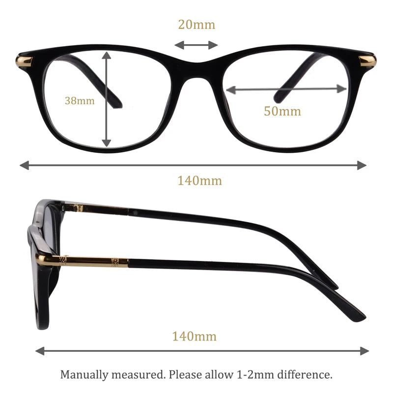 Round Women Progressive Multifocal Reading Glasses-Sevenedge Perfect Gifts