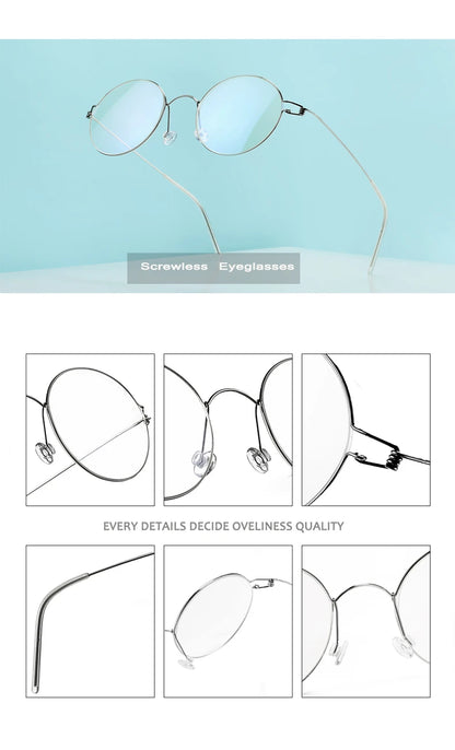 Pure Titanium Screwless Eyeglasses-Sevenedge Perfect Gifts