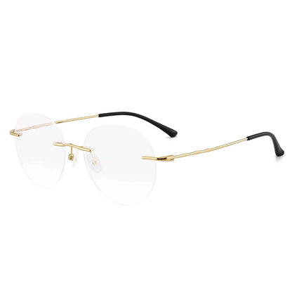 Titanium Alloy Rimless Glasses-Sevenedge Perfect Gifts