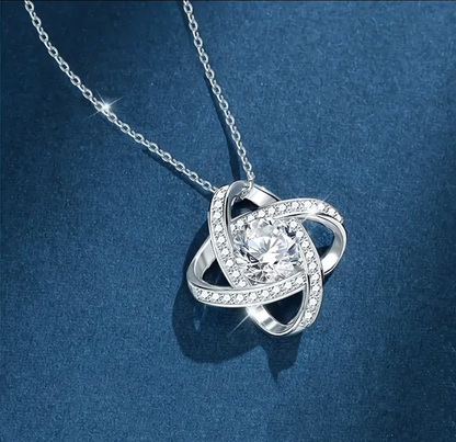 To Our Beautiful Granddaughter | Alway Remember Loveknot Necklace-Sevenedge Perfect Gifts