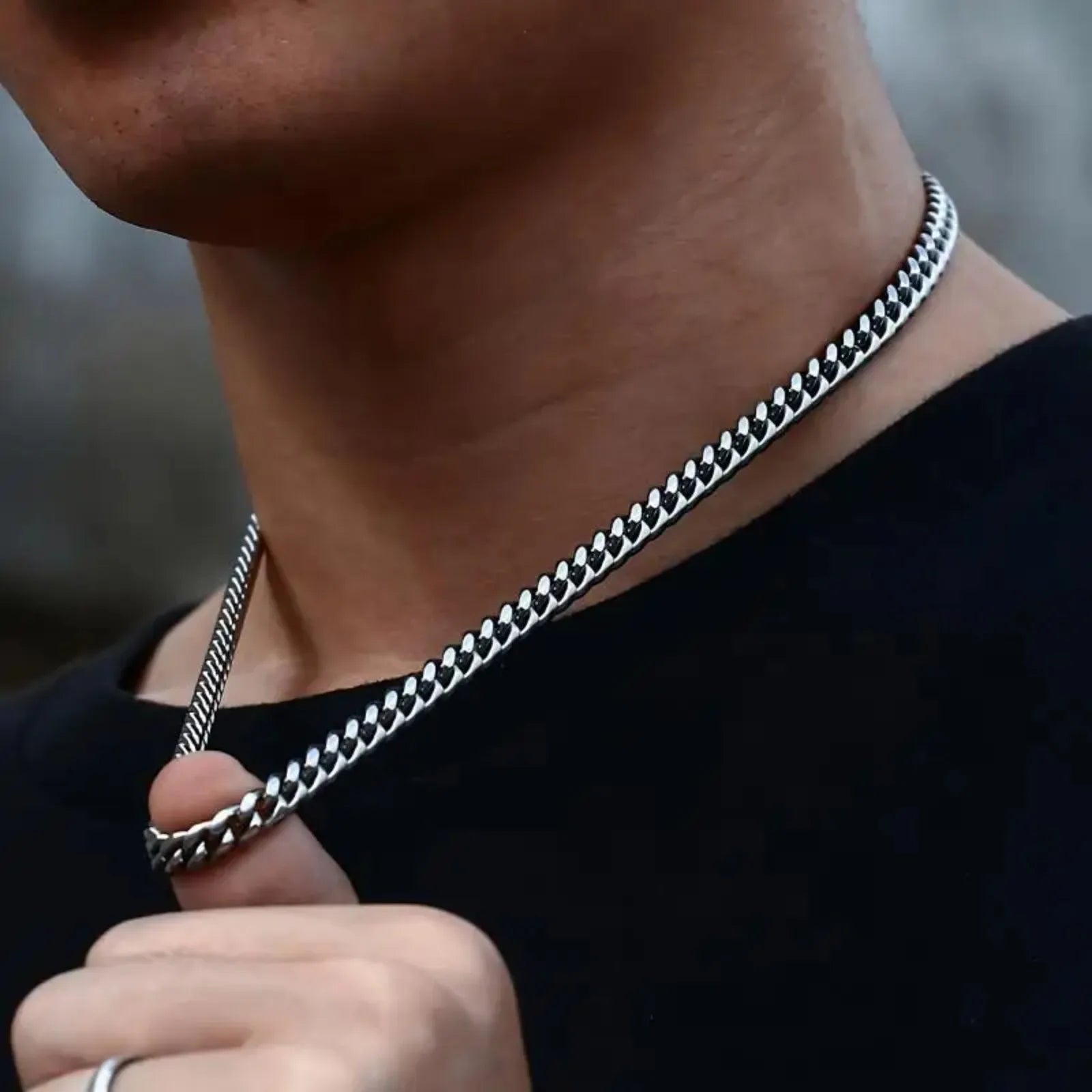 To My Husband | When You Wear This Necklace Cuban Link Chain-Sevenedge Perfect Gifts