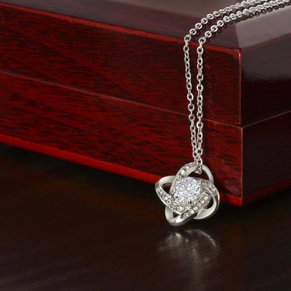 To Grandma | Through Small Kindness Loveknot Necklace-Sevenedge Perfect Gifts