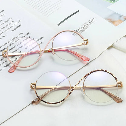Round Anti Blue Light Glasses-Sevenedge Perfect Gifts