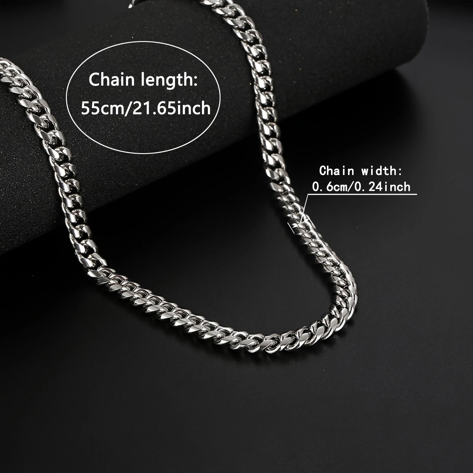 To My Husband | When You Wear This Necklace Cuban Link Chain-Sevenedge Perfect Gifts