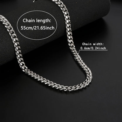To My Husband | When You Wear This Necklace Cuban Link Chain-Sevenedge Perfect Gifts
