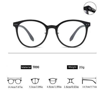Clear Glasses Anti-blue Light Flat Eyewear-Sevenedge Perfect Gifts