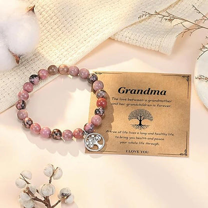 To Grandma | Natural Stone Bracelet-Sevenedge Perfect Gifts