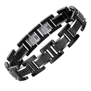 Holizaly Men's Stainless Steel Two Tone Bracelet-Sevenedge Perfect Gifts