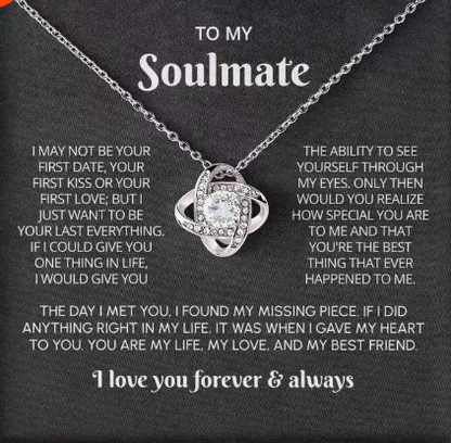 I May Not Be Your First Loveknot Necklace-Sevenedge Perfect Gifts