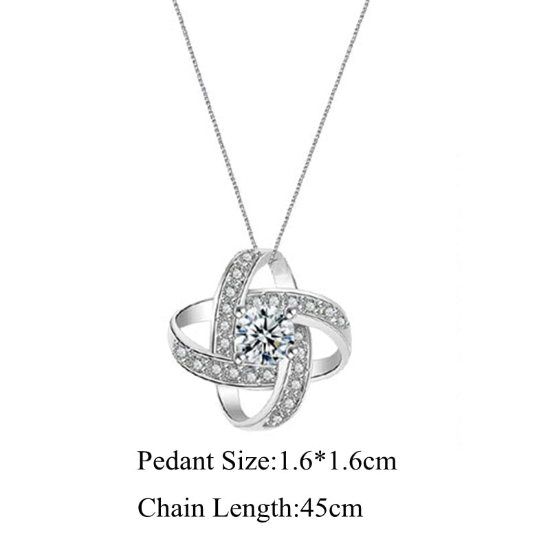 The Soulmate Loveknot Necklace: An Eternal Bond-Sevenedge Perfect Gifts