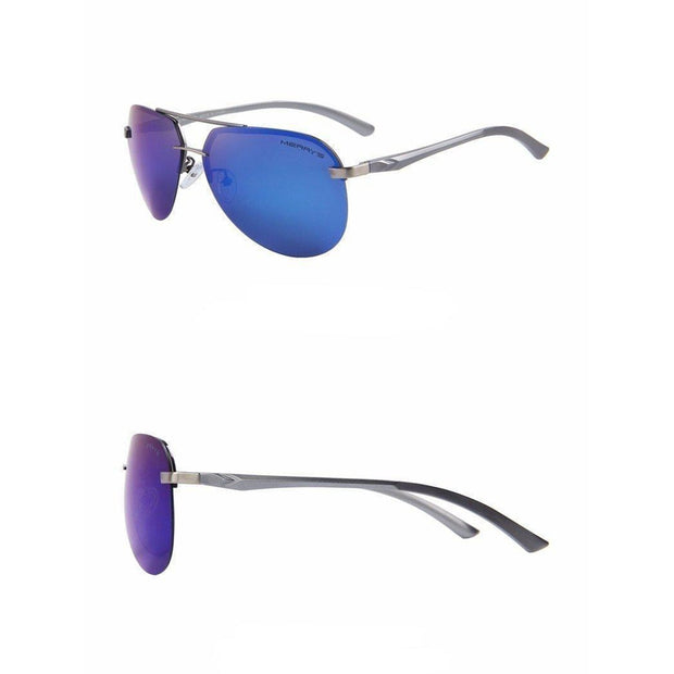 Aluminium Alloy Frame Sunglasses For Men-Sevenedge Perfect Gifts