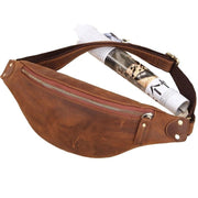 Authentic Cow Leather Made Waist Bag For Men-Sevenedge Perfect Gifts