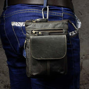 Authentic Leather Multifunction Crossbody Waist Satchel-Sevenedge Perfect Gifts