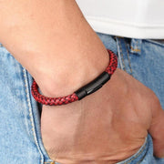 Classic Braided Leather Bracelet-Sevenedge Perfect Gifts