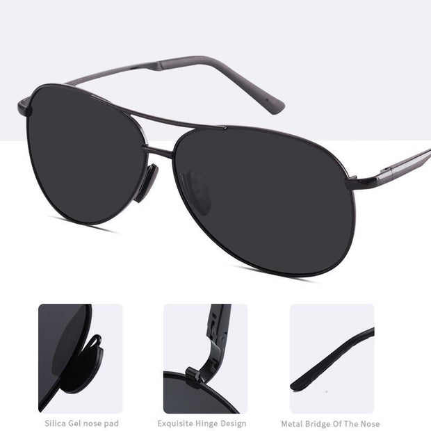 Classic Luxury Pilot Aviator Sunglasses-Sevenedge Perfect Gifts