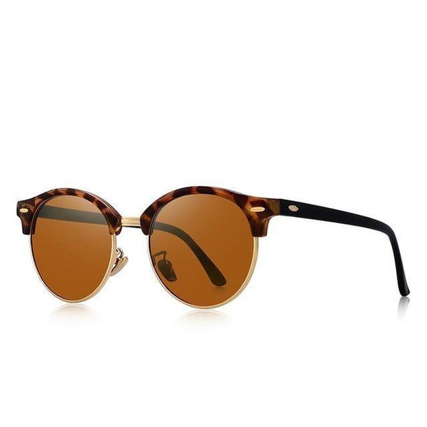 Classic Retro Half Rim Sunglasses-Sevenedge Perfect Gifts