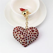 Cute Heart Bling Keychain-Sevenedge Perfect Gifts