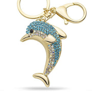 Dolphin Crystal Keyring-Sevenedge Perfect Gifts