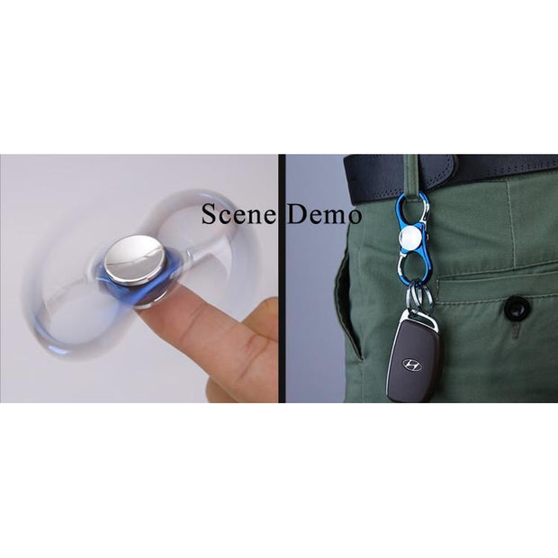 Fidget Spinner Keychain-Sevenedge Perfect Gifts