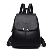 Girls’ Sturdy Leather Backpack-Sevenedge Perfect Gifts