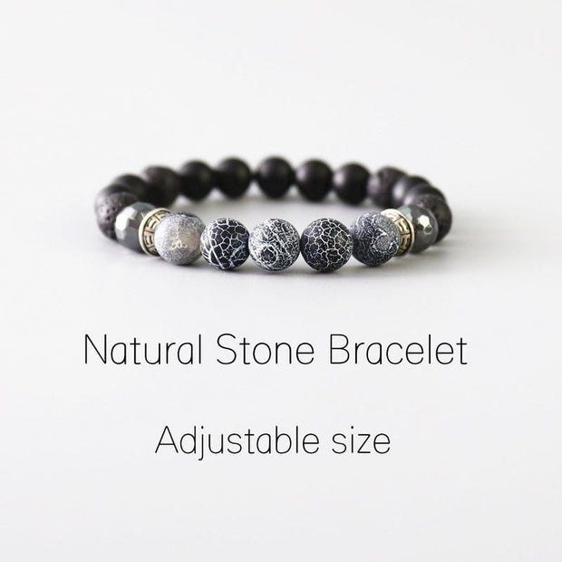 Handcrafted Natural Stone Bracelet-Sevenedge Perfect Gifts