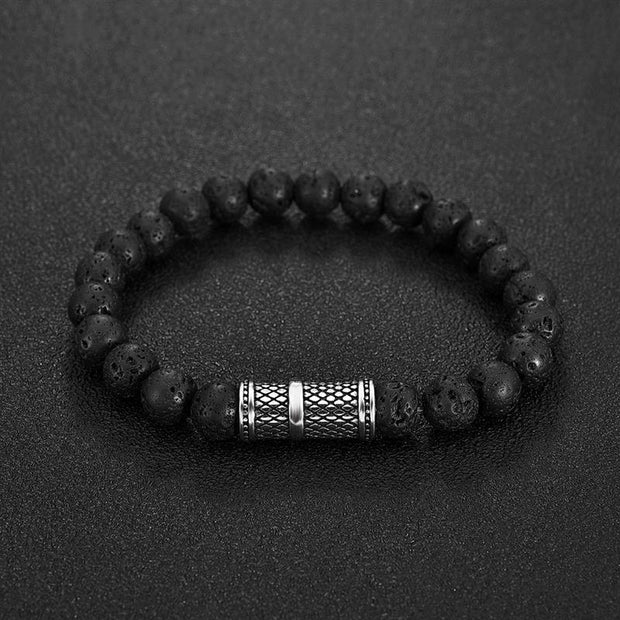 Lava Stone Beaded Bracelet-Sevenedge Perfect Gifts