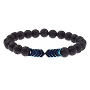 Lava Stones Arrow Bracelet-Sevenedge Perfect Gifts