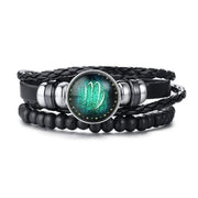 Leather Rope Bracelet (12 Horoscopes)-Sevenedge Perfect Gifts