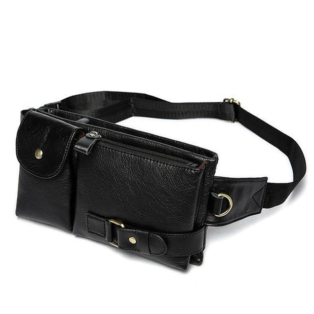 Leather Men's Waist Bag Men Crossbody Bag Fanny Pack Belt Bag Phone Bags  Travel Waist Pack Gift for Him Men's Shoulder Bag - Etsy
