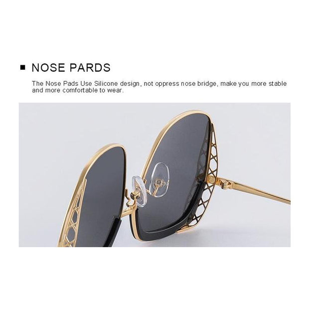 Luxury Hexagonal Designer Sunglasses-Sevenedge Perfect Gifts