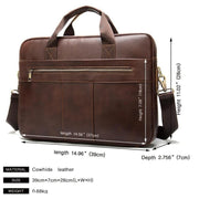 Men’s Leather Briefcase Shoulder Bags-Sevenedge Perfect Gifts