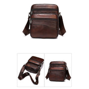 Men’s Leather Messenger Bag-Sevenedge Perfect Gifts