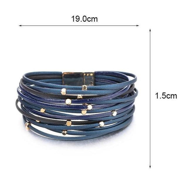 Metal Beads Multi-Layer Bracelet-Sevenedge Perfect Gifts