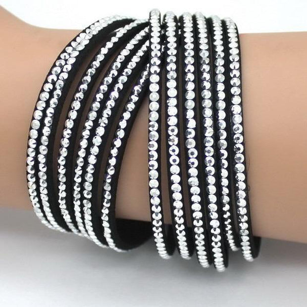 Multiple Strand Crystal Bracelets-Sevenedge Perfect Gifts