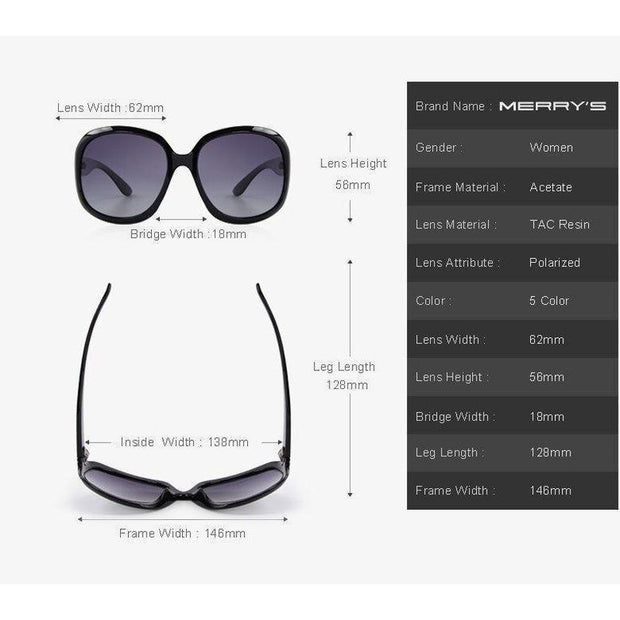 Retro Oversized Sunglasses For Women-Sevenedge Perfect Gifts