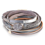 Rhinestone Multi-Layer Bracelet-Sevenedge Perfect Gifts