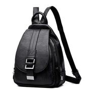Sheepskin Leather Tall Backpack For Women-Sevenedge Perfect Gifts