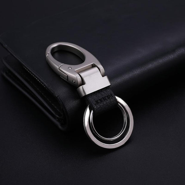 Smooth Metal And Leather Luxury Car Key Chains – Sevenedge Perfect Gifts