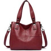 Soft Sheepskin Leather Handbag-Sevenedge Perfect Gifts