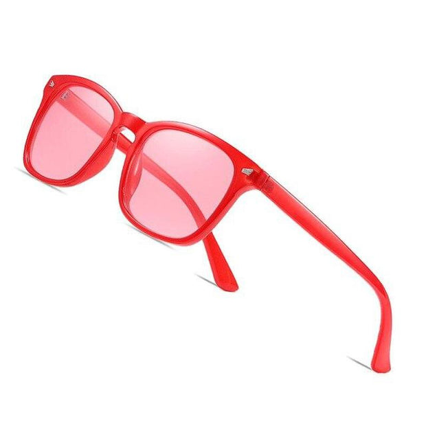 Translucent Square Framed Modern Sunglasses For Women-Sevenedge Perfect Gifts