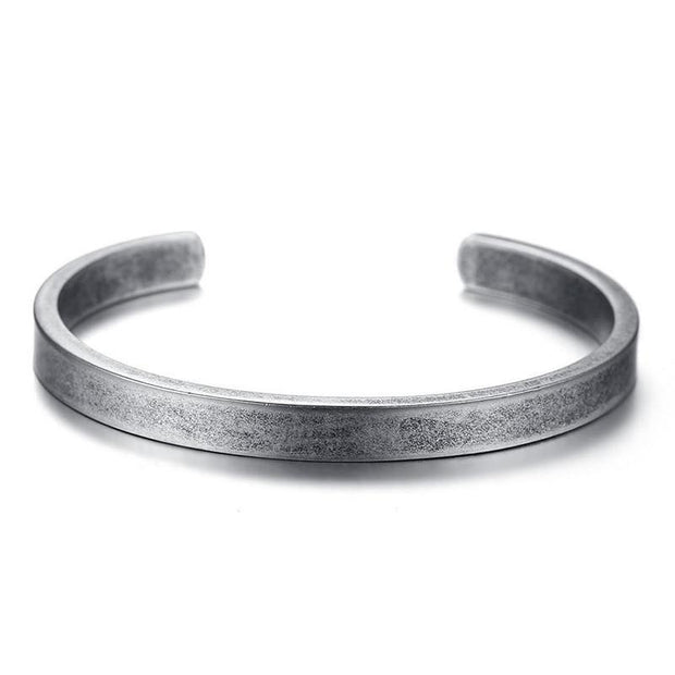 Unisex Silver Cuff Bracelet-Sevenedge Perfect Gifts