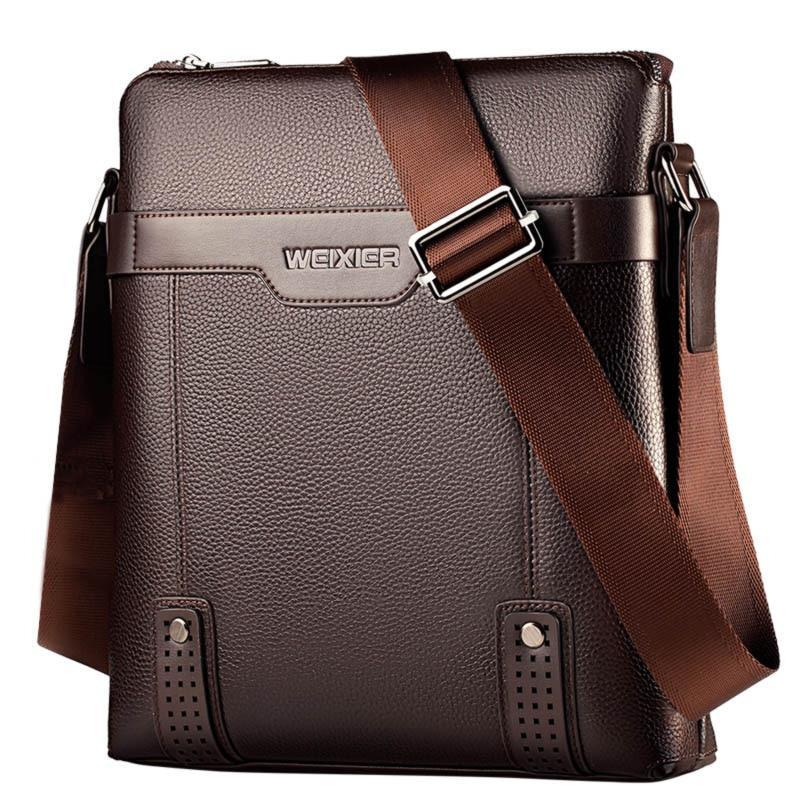 Vegan Leather Crossbody Messenger Bags For Men – Sevenedge Perfect Gifts