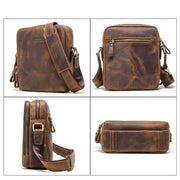 Vintage Leather Messenger Bag For Men-Sevenedge Perfect Gifts